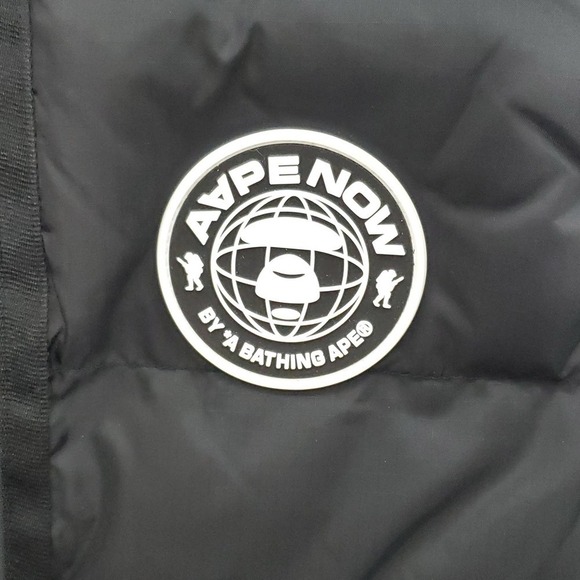 NWOT AAPE MEN'S THINSULATE REVERSIBLE PADDED SHELL JACKET‎ - Picture 6 of 13